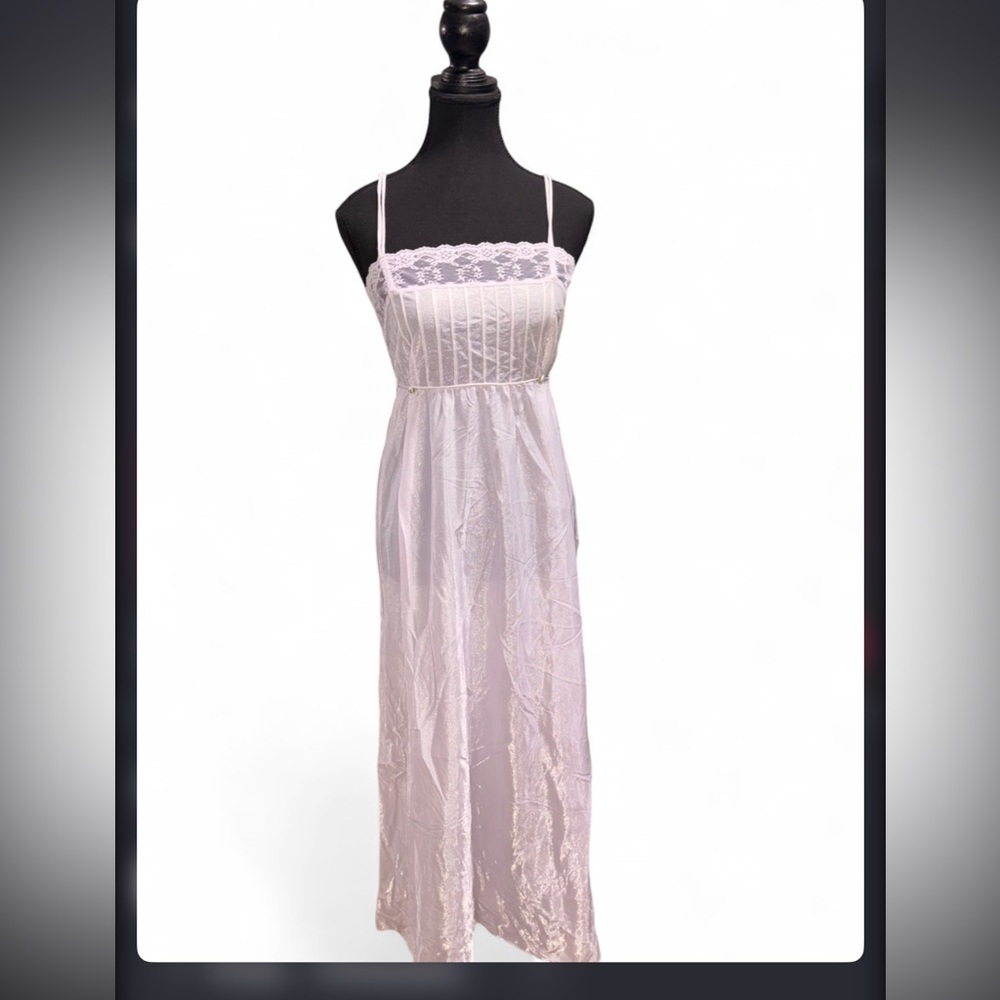 Vintage sheer slip on nightgown
